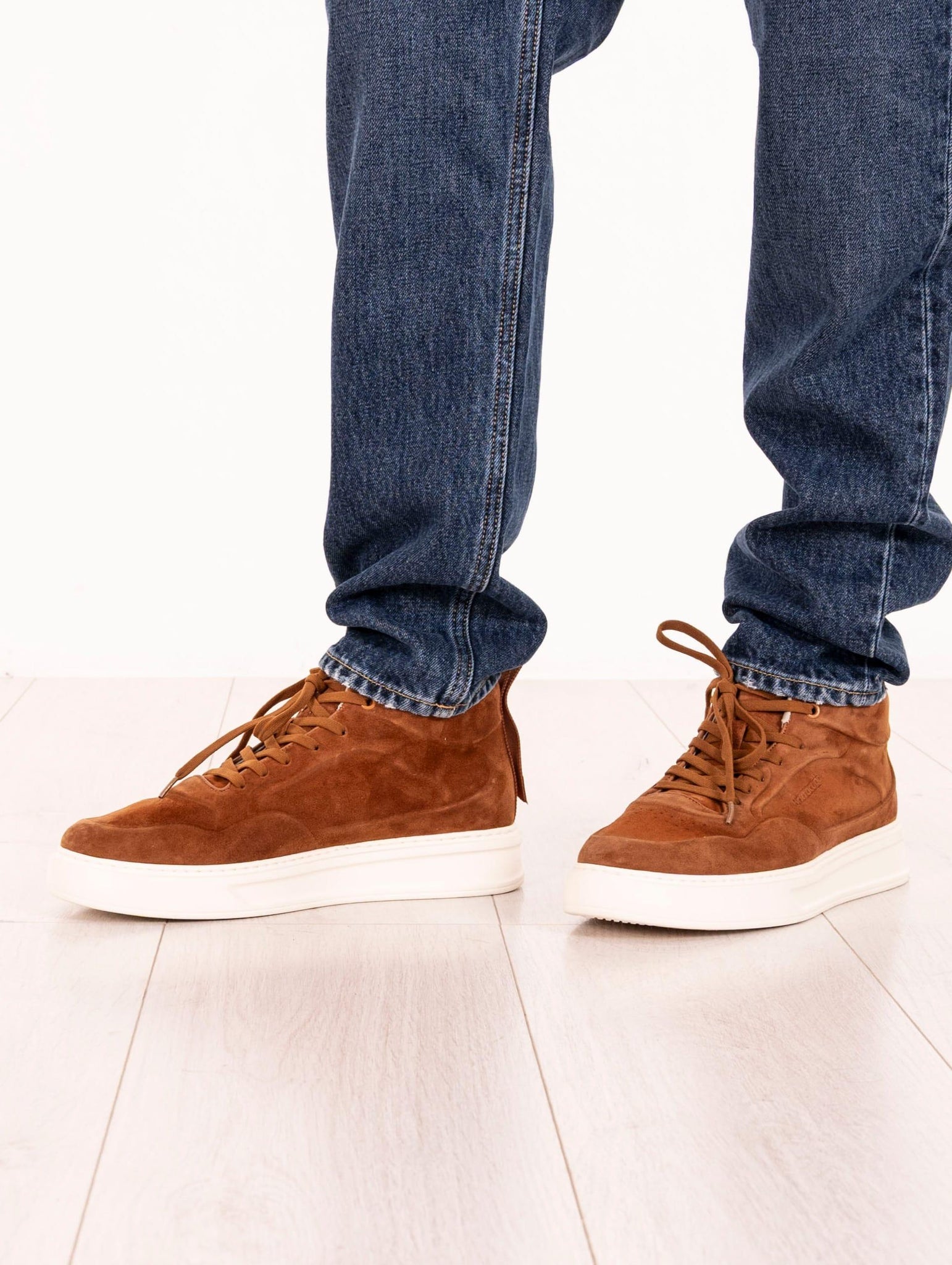 Sneaker Alte Barracuda Jasper in Suede Cognac BU3591815 Barracuda