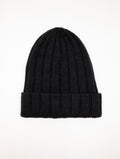 Cappello Daniele Fiesoli aus schwarzem Cashmere