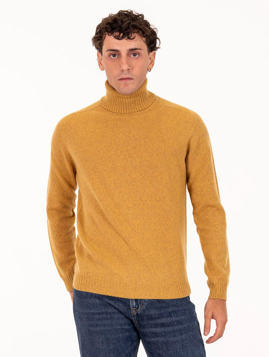 Dolce Vita Zanieri in Wolle Kaschmir Ocker Melange