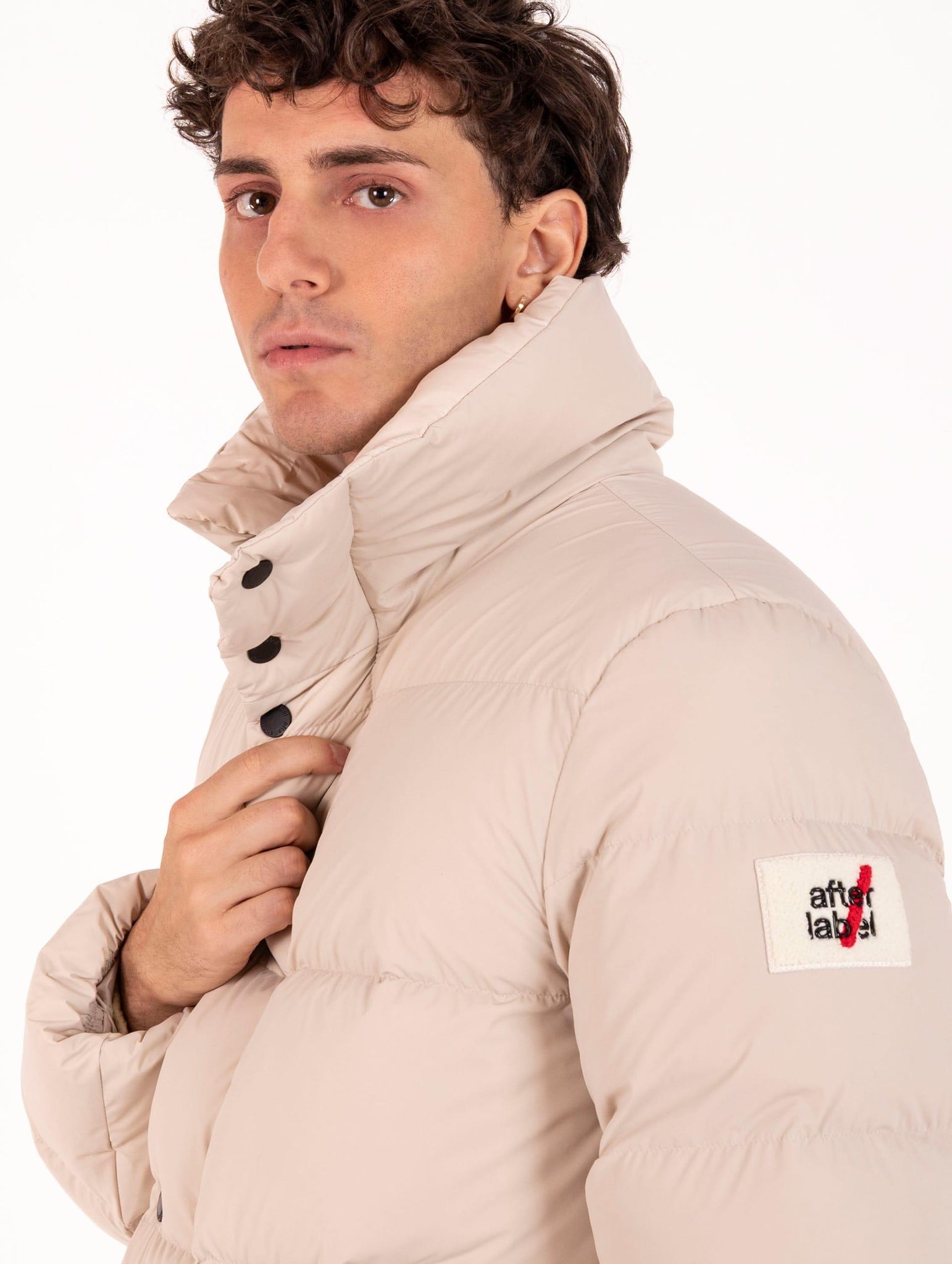 Piumino After Label Chamonix Ecru CHAMONIXN7864030 After Label