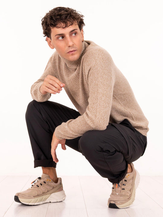 Pantaloni Cargo Kisokoma People of Shibuya in Tessuto Tecnico e Cordura Nero