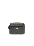 Beauty Case da Viaggio K-Way in Tessuto Tecnico Verde