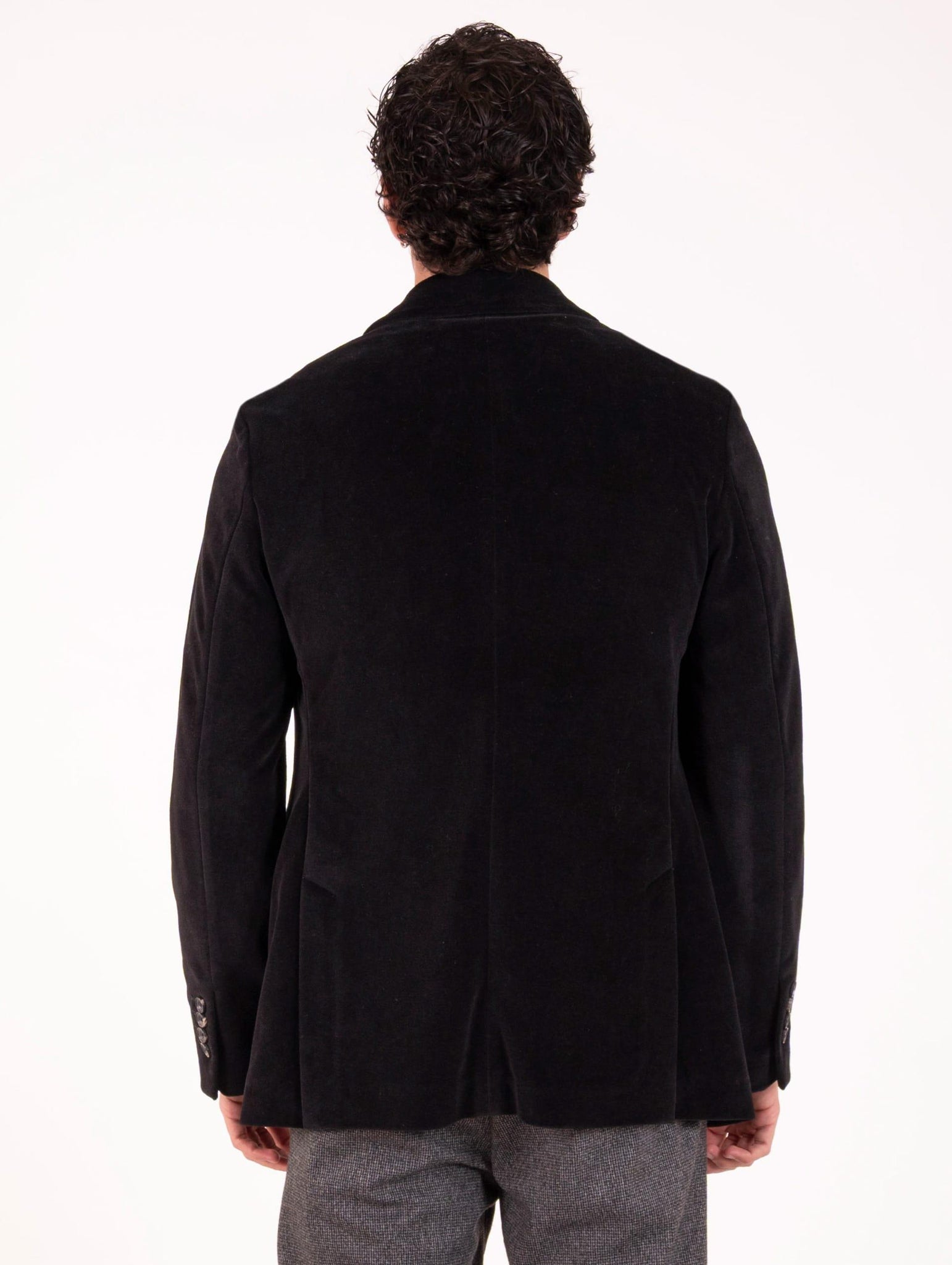 Giacca Circolo 1901 in Velluto Nera CN4972G007 Circolo 1901