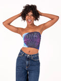 Fascia LeTube in Microrete Fantasia Madreperla