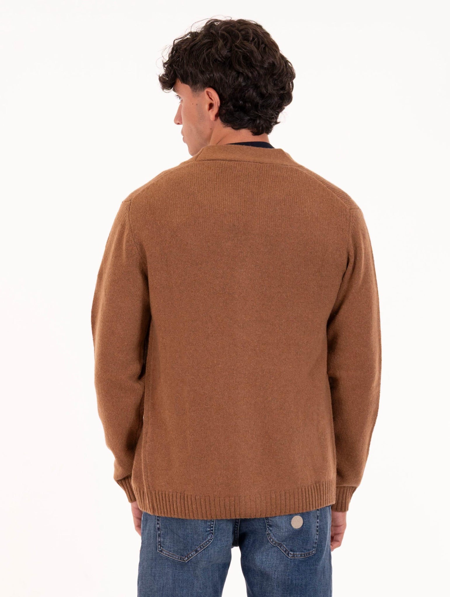 Cardigan Daniele Fiesoli in Eco Cashmere Rhum 301734 Daniele Fiesoli