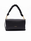 Boheme Tasche von Coccinelle aus genarbtem schwarzem Leder