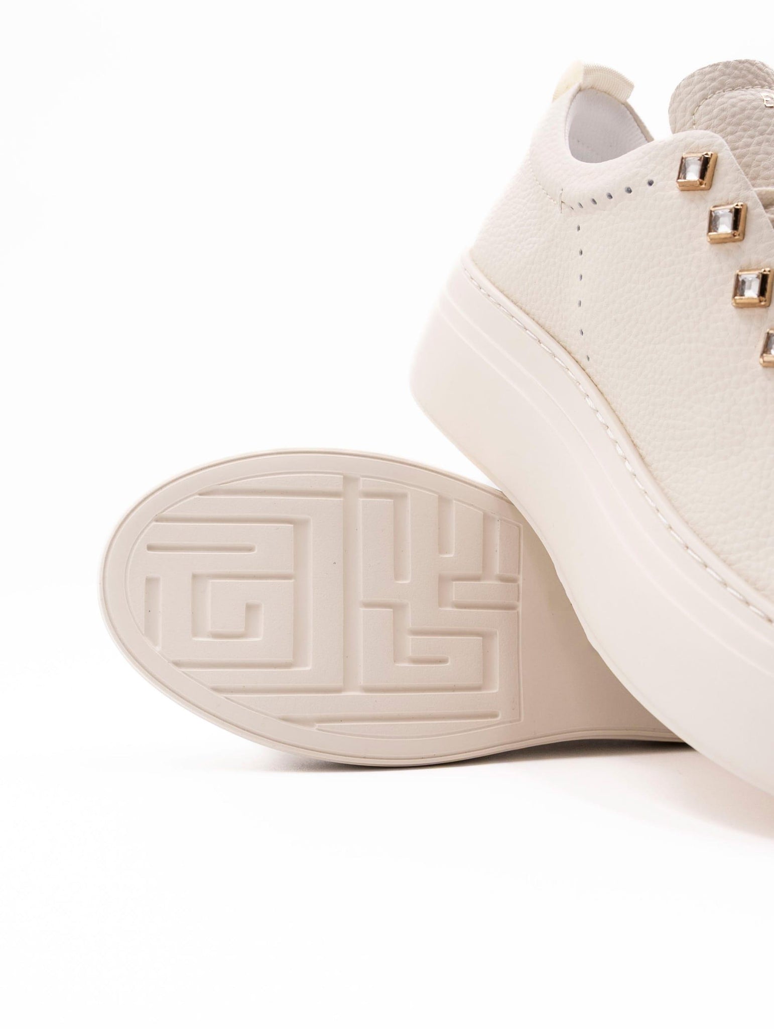 Sneakers Platform Emanuelle Vee Avorio 452P-503-15-P13IVORY Emanuelle Vee