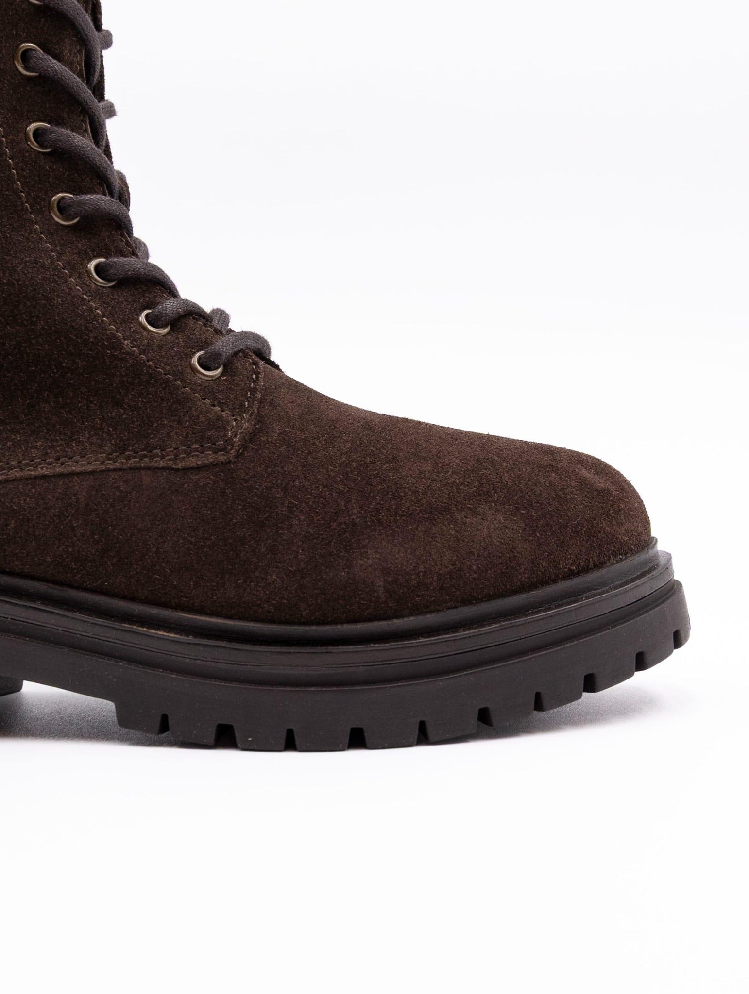 Anfibio Indira Emanuelle Vee in Suede Marrone Scuro 452M-808-12-ZQDARKBROWN Emanuelle Vee