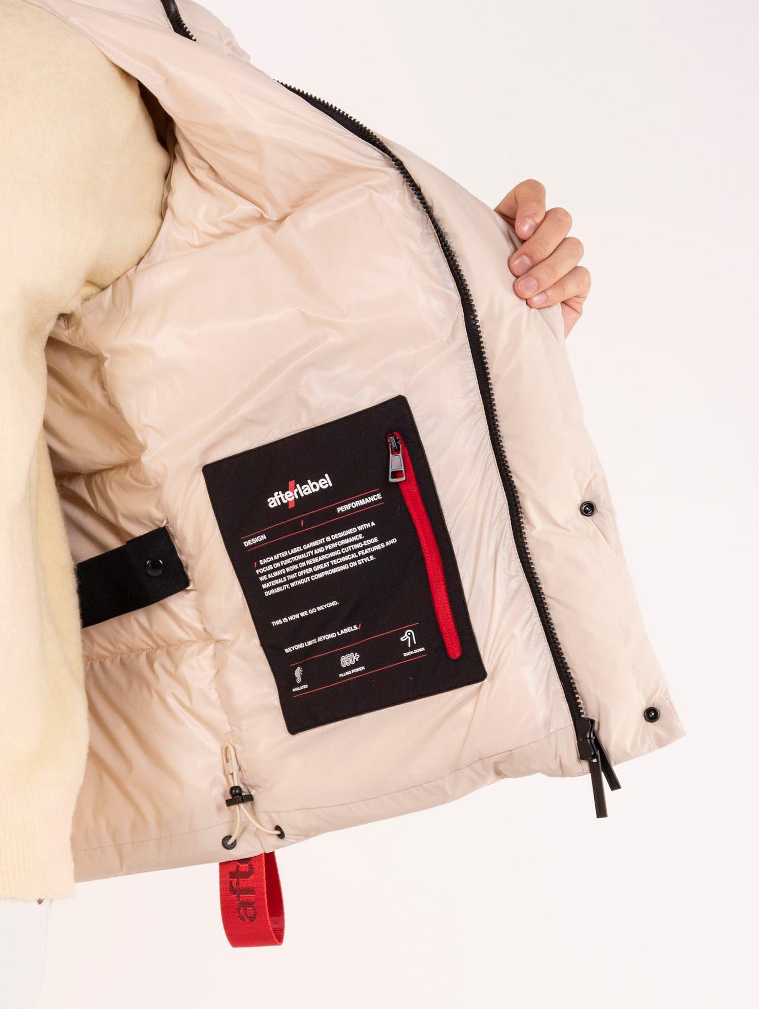 Piumino After Label Chamonix Ecru CHAMONIXN7864030 After Label