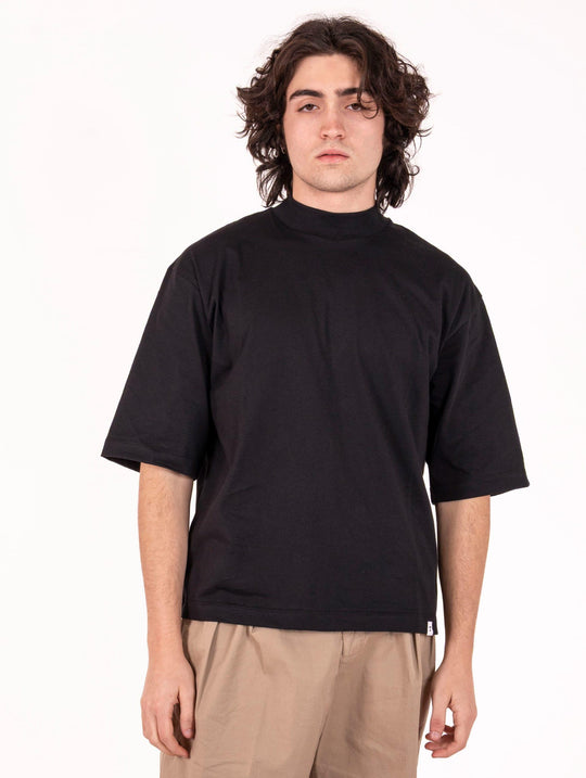 T-Shirt Woc aus Baumwolle Schwarz