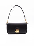 Borsa C-Me Lock Medium Coccinelle in Pelle Nera