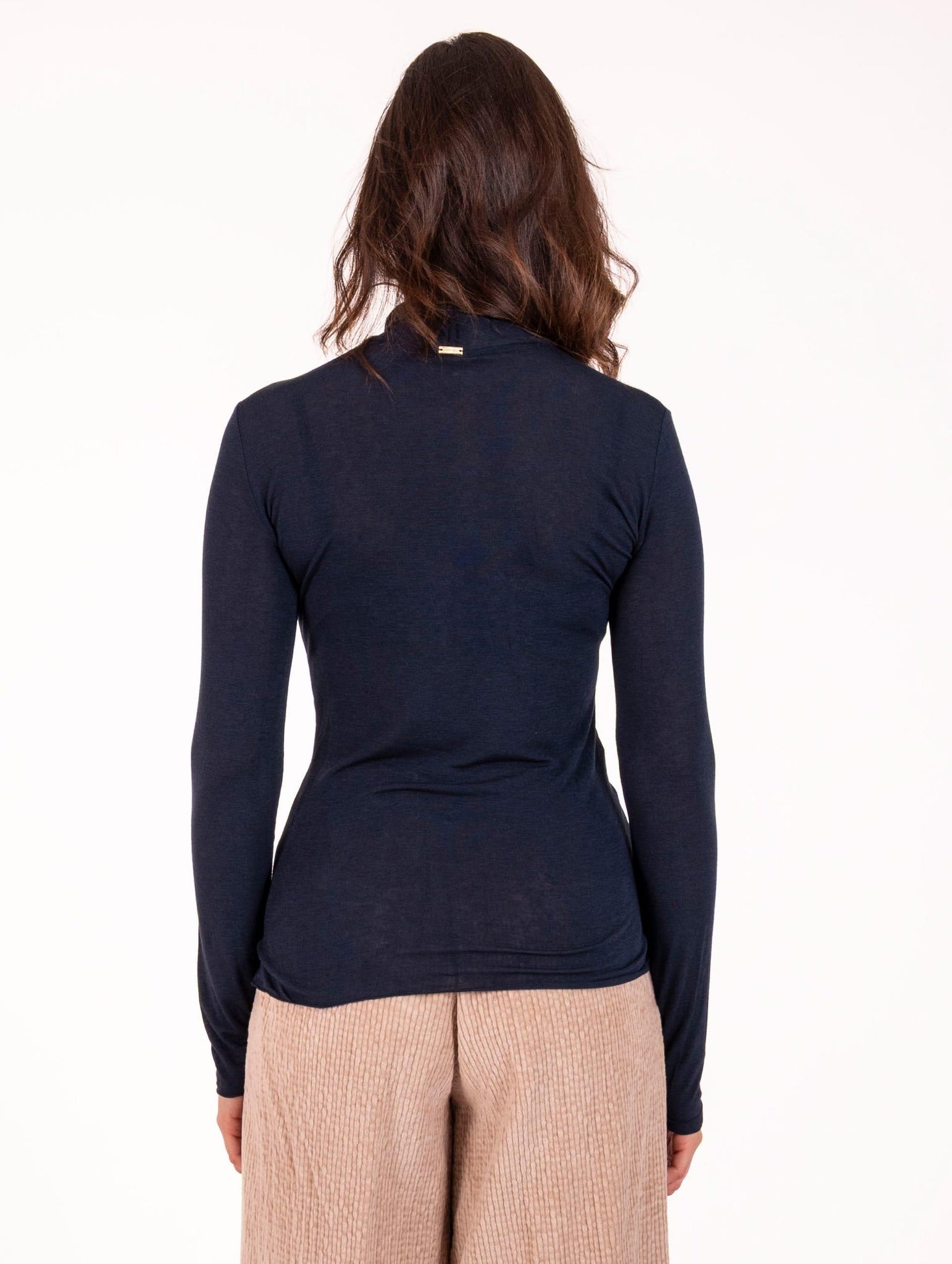 Dolcevita White Wise Misto Cachemire Extrafine Blu WW201816 White Wise