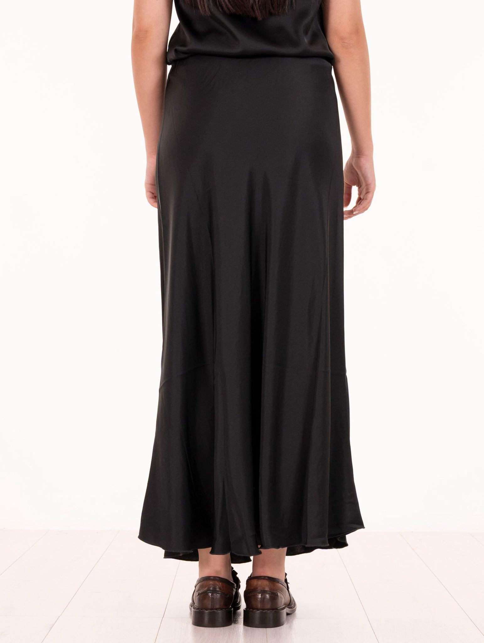 Gonna Lunga Daniele Fiesoli in Viscosa Nera 326413 Daniele Fiesoli