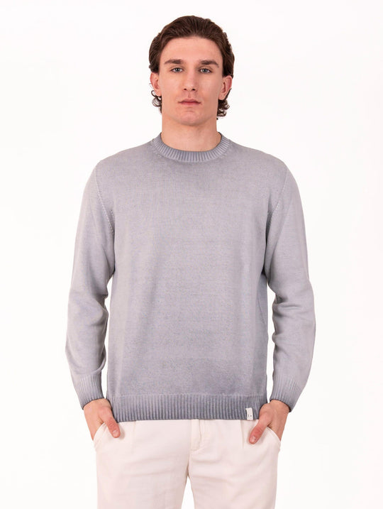 Maglia Luigi Gentile in Cotone Celeste
