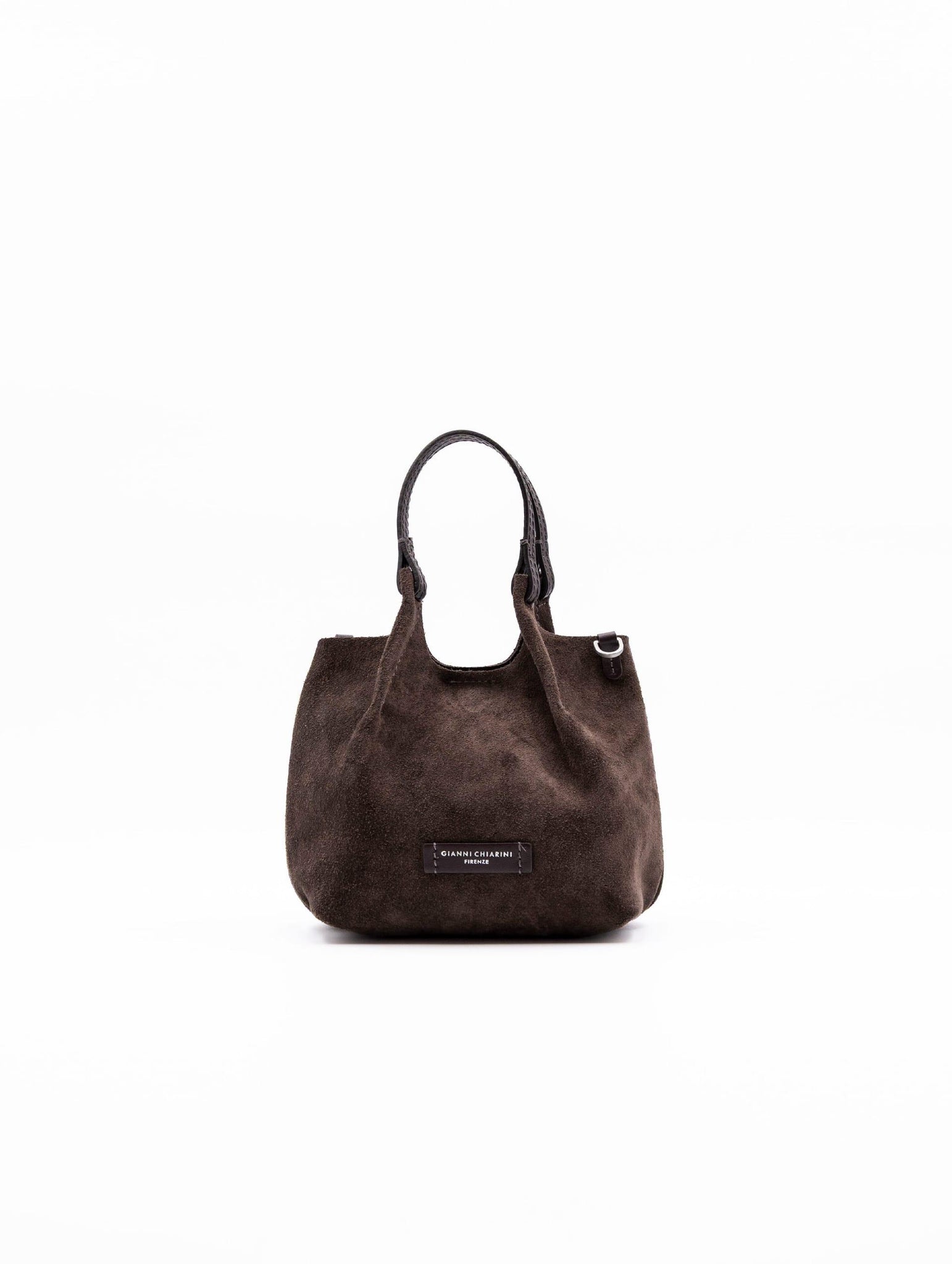 Minibag Dua Gianni Chiarini in Suede Moka BS9778CM-PL974 Gianni Chiarini