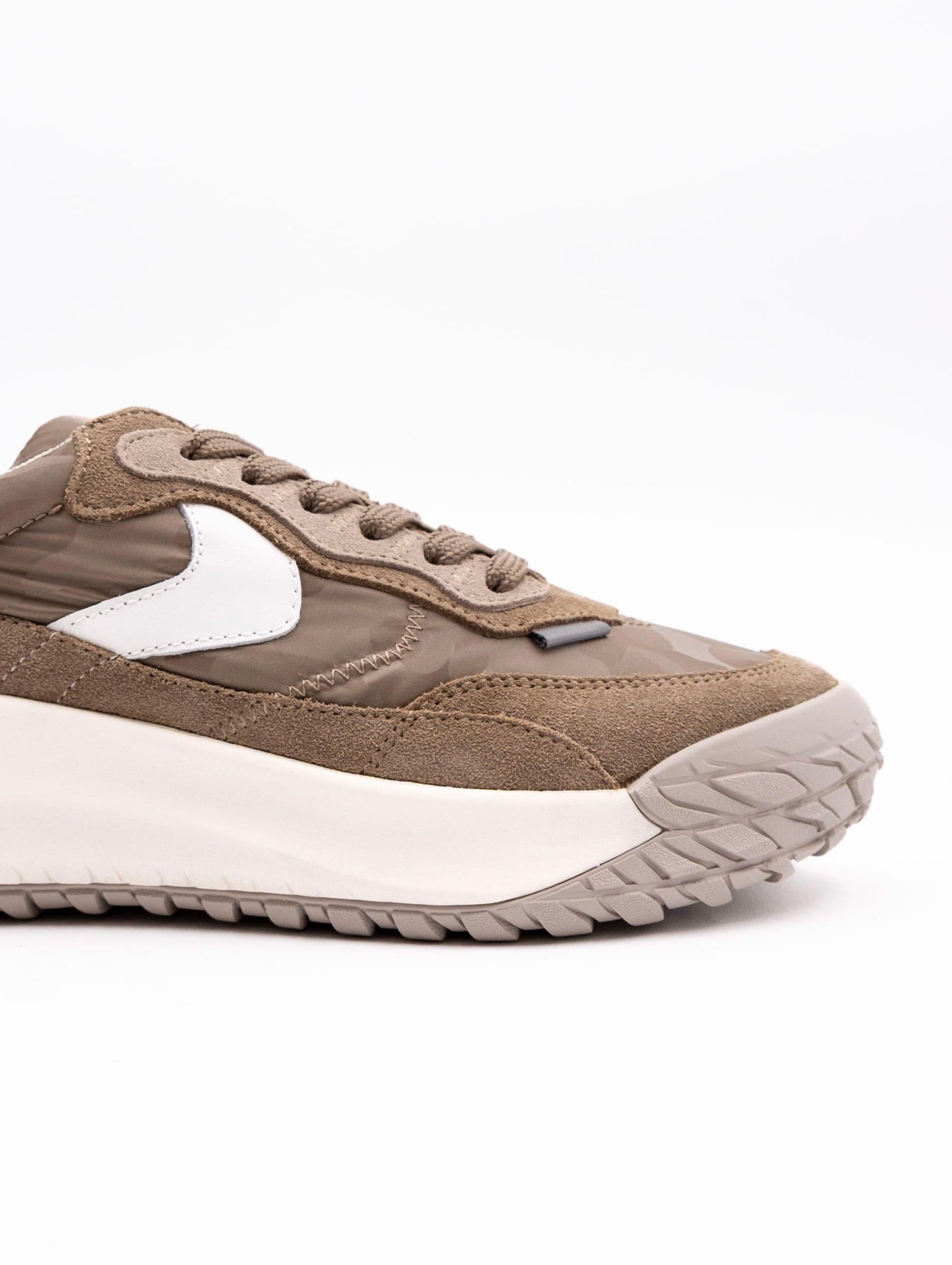 Sneakers Club Act Voile Blanche in Suede e Nylon Marrone Oro CLUBACTWLIGHTBROWNGOLD Voile Blanche