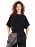 Alpha Studio Barca Pullover Schwarz