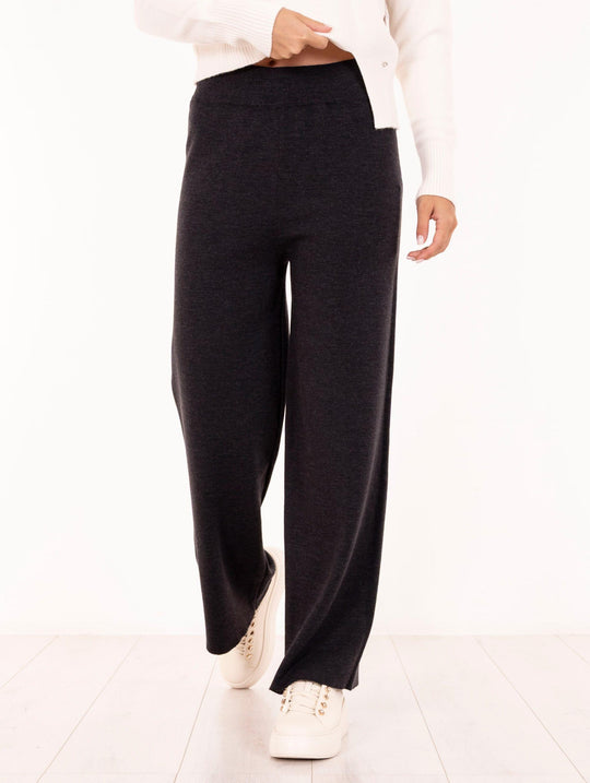 Pantalone Alpha Studio in Lana Merinos Antracite