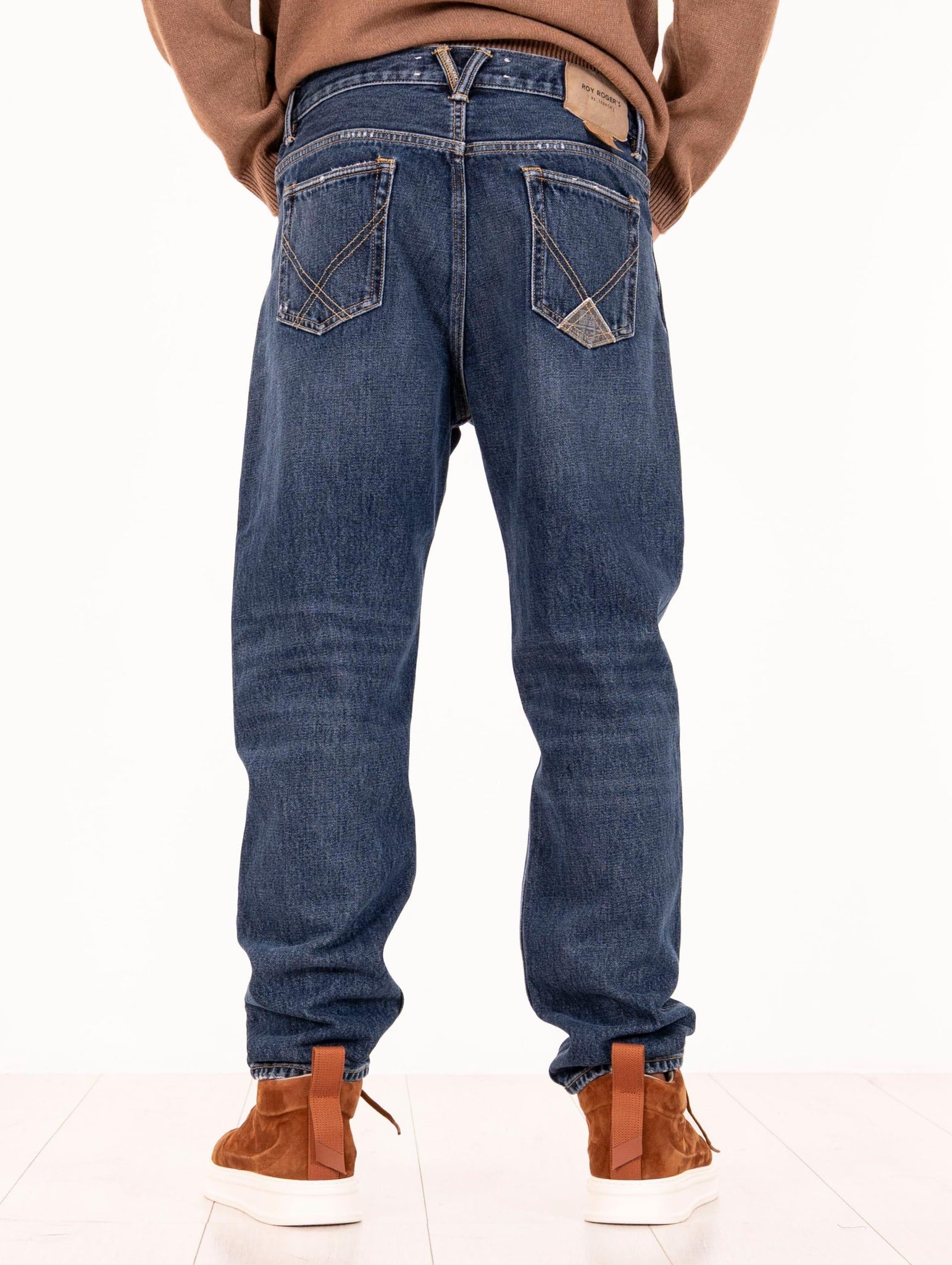 Jeans Roy Roger's Re-Search Baker Denim Medio RSC002D7170426C0999 Roy Roger's