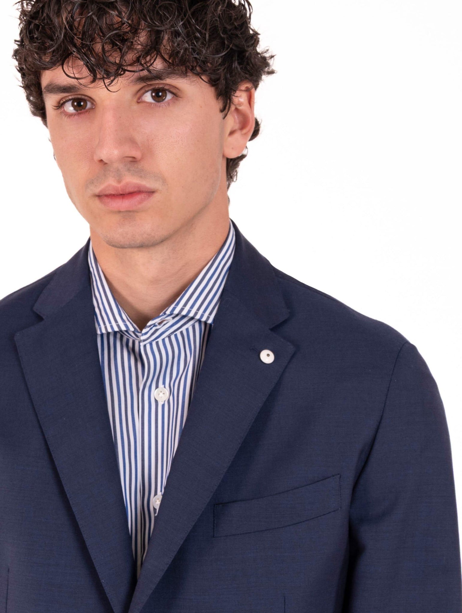 Abito L.B.M. 1911 in Lana Vergine Blu 2631005282 L.B.M. 1911