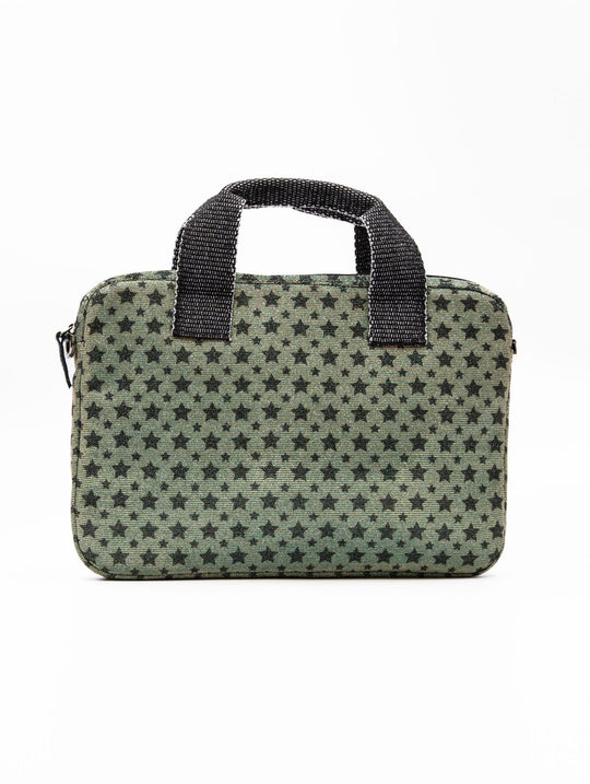Borsa Pc L'aura Stelle Verde