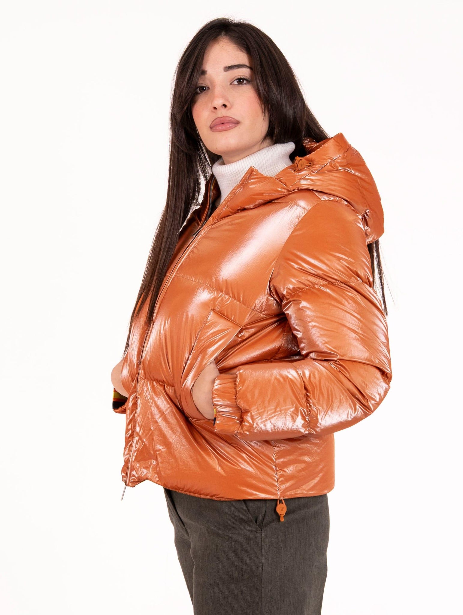 Piumino Lethille K-way Arancione K7136MWB3X K-Way