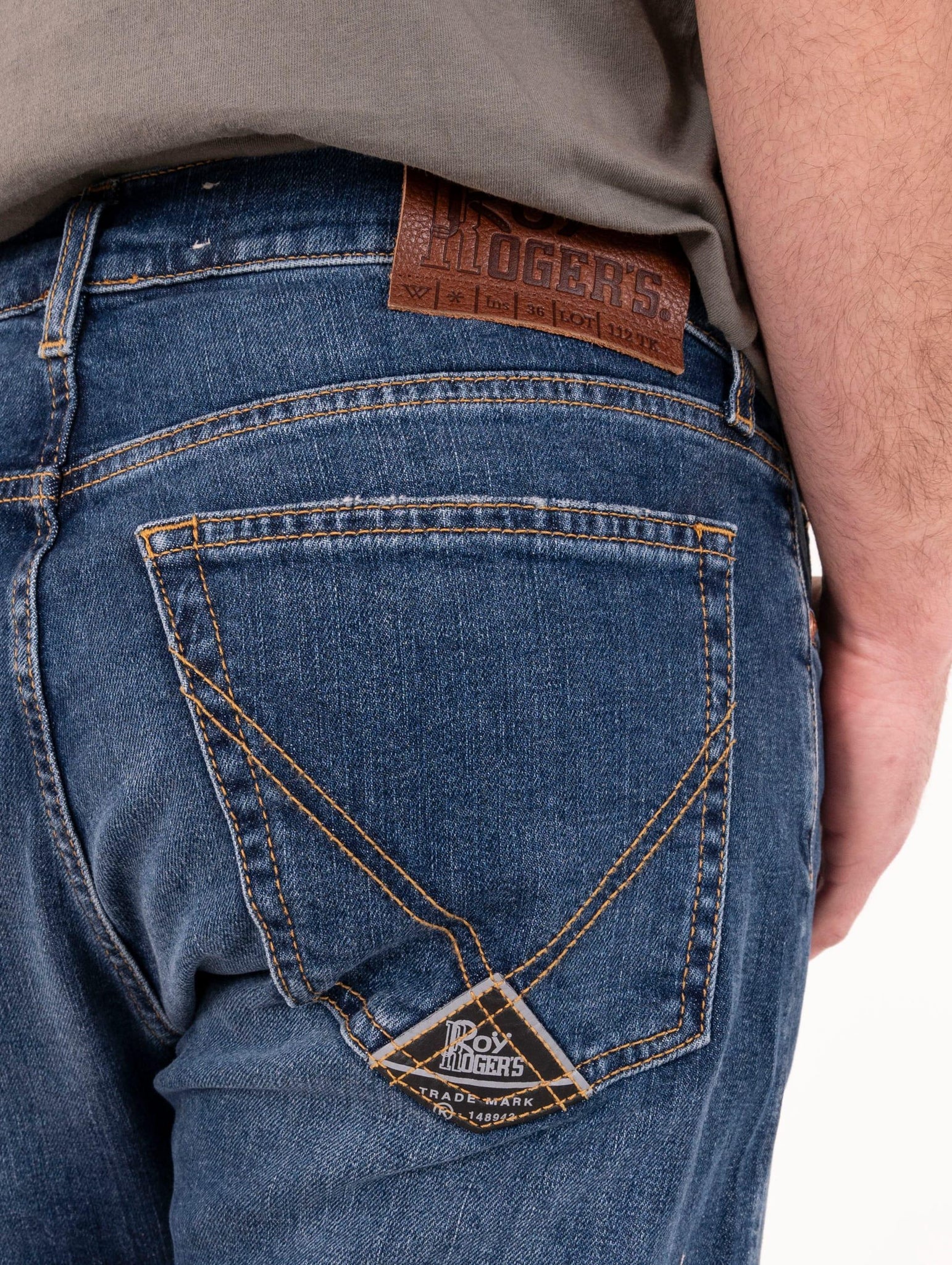 Jeans Roy Roger's Scooter in Denim Medio RRU90004CE082932C0999 Roy Roger's