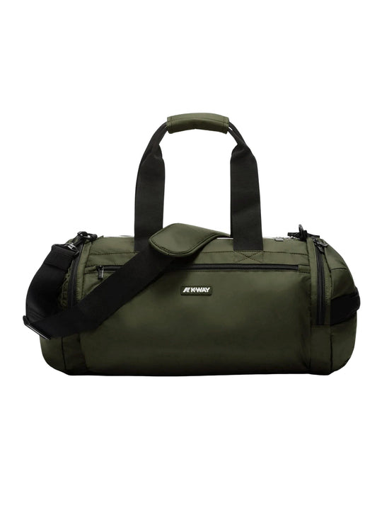 Borsone Mereville S K-way Verde e Nero