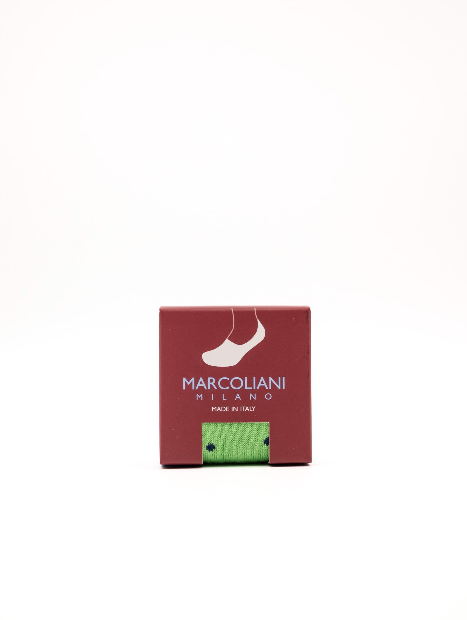 Fantasmini Marcoliani Invisible Touch in Cotone a Pois Verde e Blu 3312S245 Marcoliani Milano