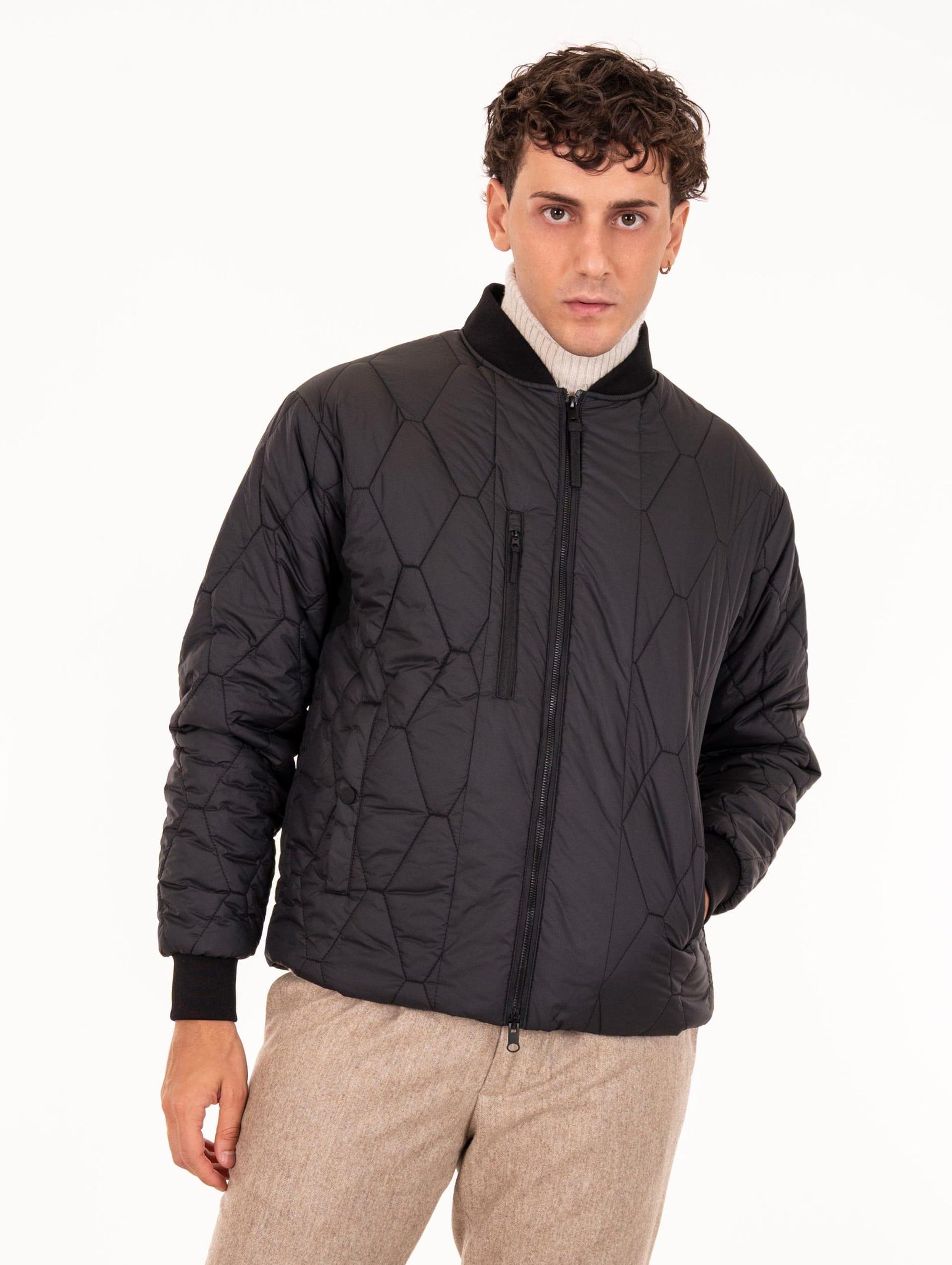 Parka Hime People of Shibuya in Micorfibra Marrone HIMEPM948260 People of Shibuya