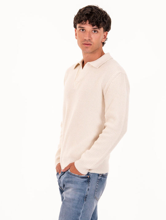 Polo Capri Daniele Fiesoli in Eco Cashmere Cloud