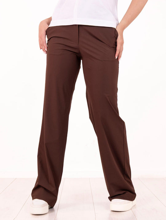 Pantalone Distretto12 in Tessuto Tecnico Corteccia
