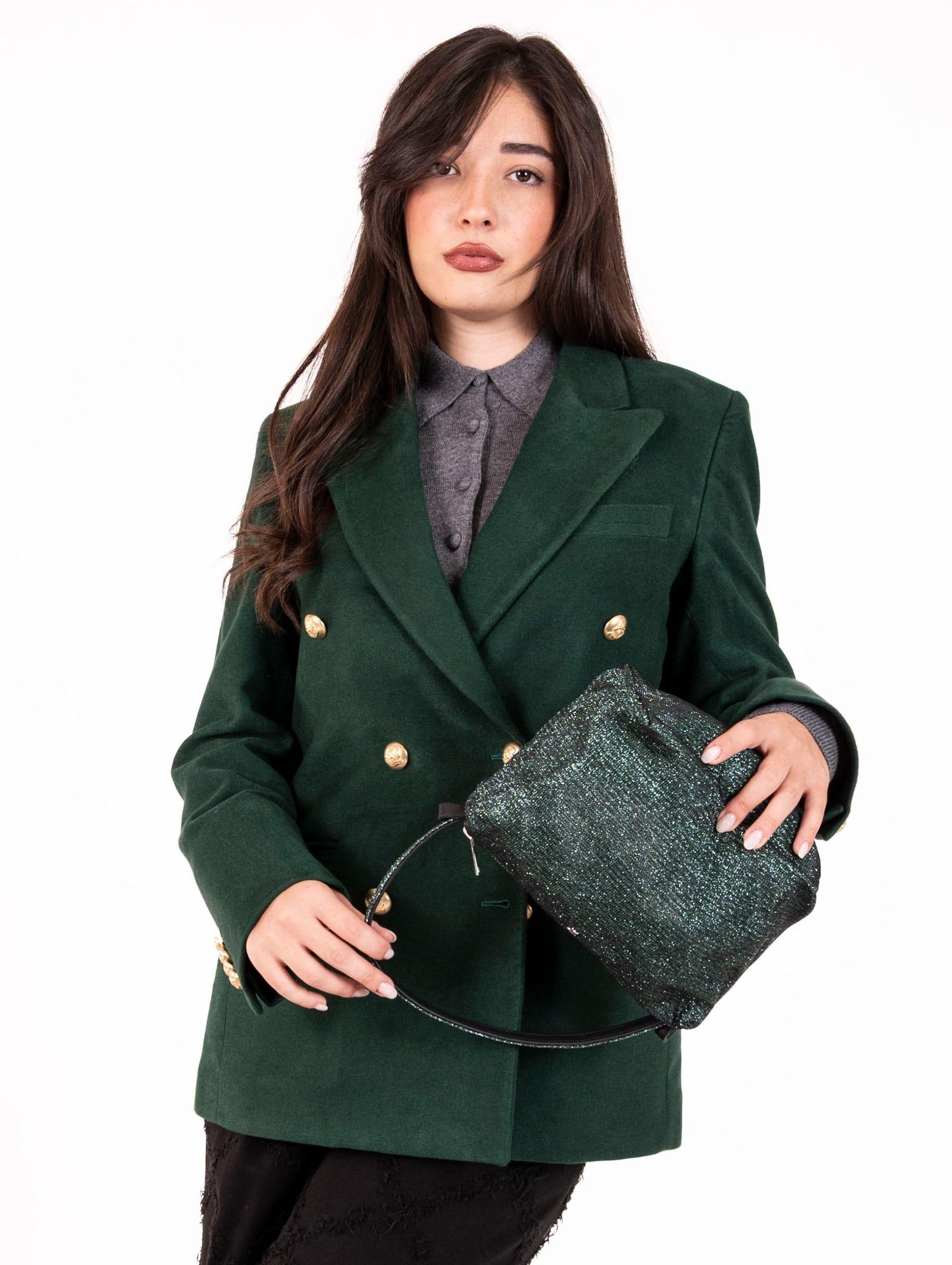 Borsa Astuccio Baby L'aura Verde ASTUCCIOBABYGGP L'AURA