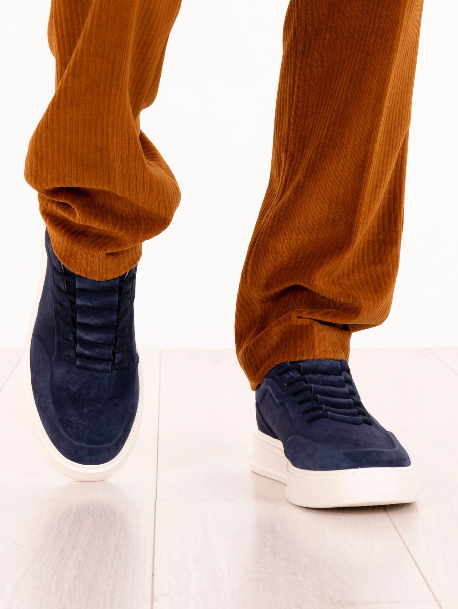 Sneaker Barracuda Phoneix in Suede Blu BU3510602 Barracuda