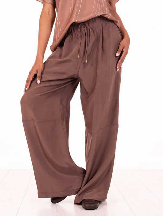 Pantalone Alysi in Seta Mosto