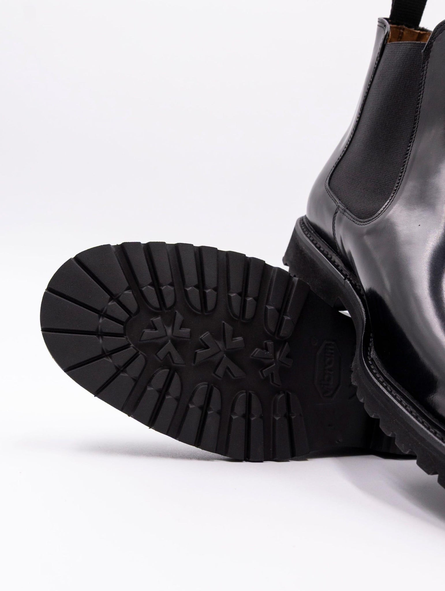 Beatles Berwick 1707 in Pelle Lucida Nera 475HO768ANTIKNEGRO Berwick 1707