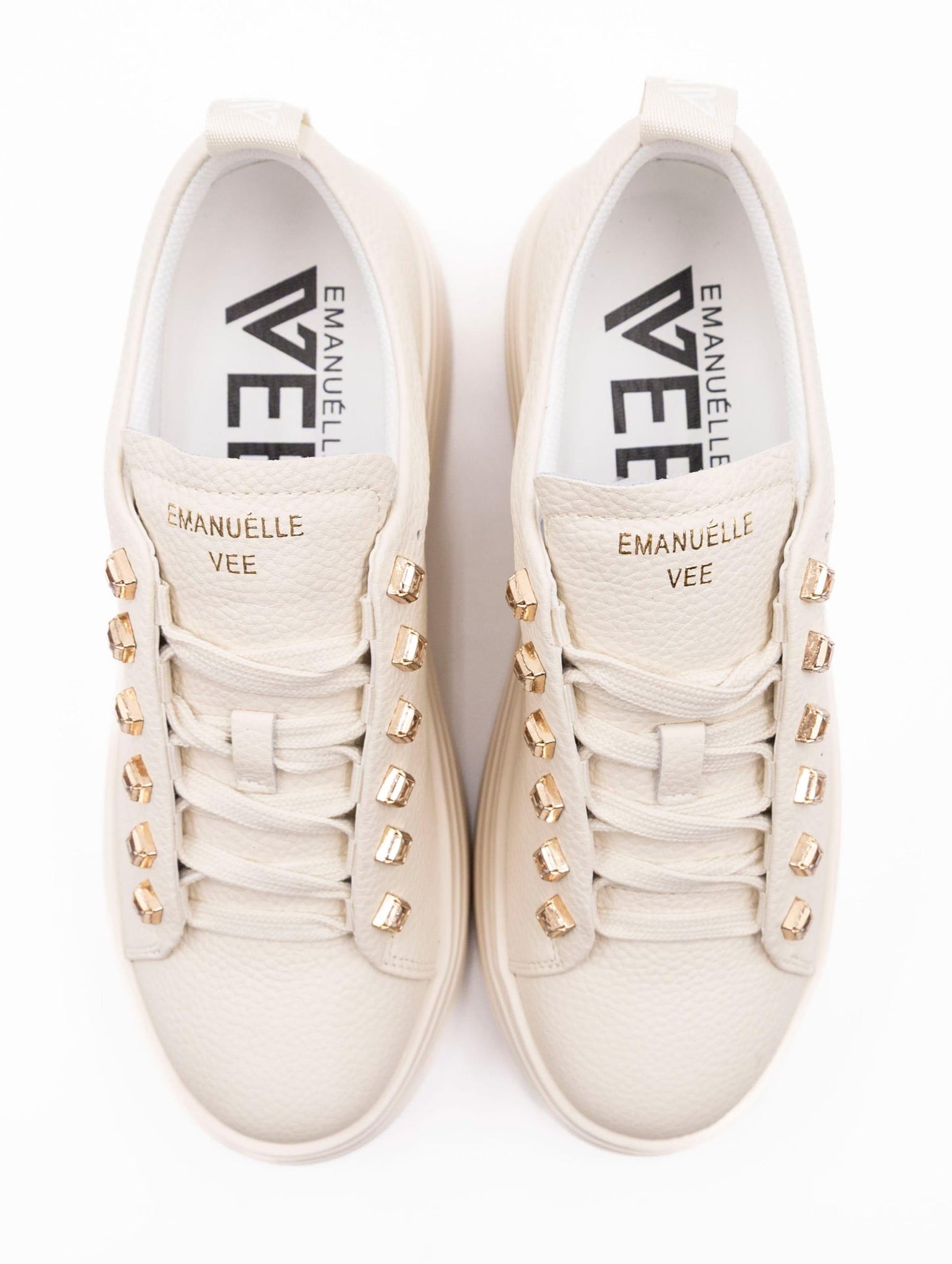 Sneakers Platform Emanuelle Vee Avorio 452P-503-15-P13IVORY Emanuelle Vee