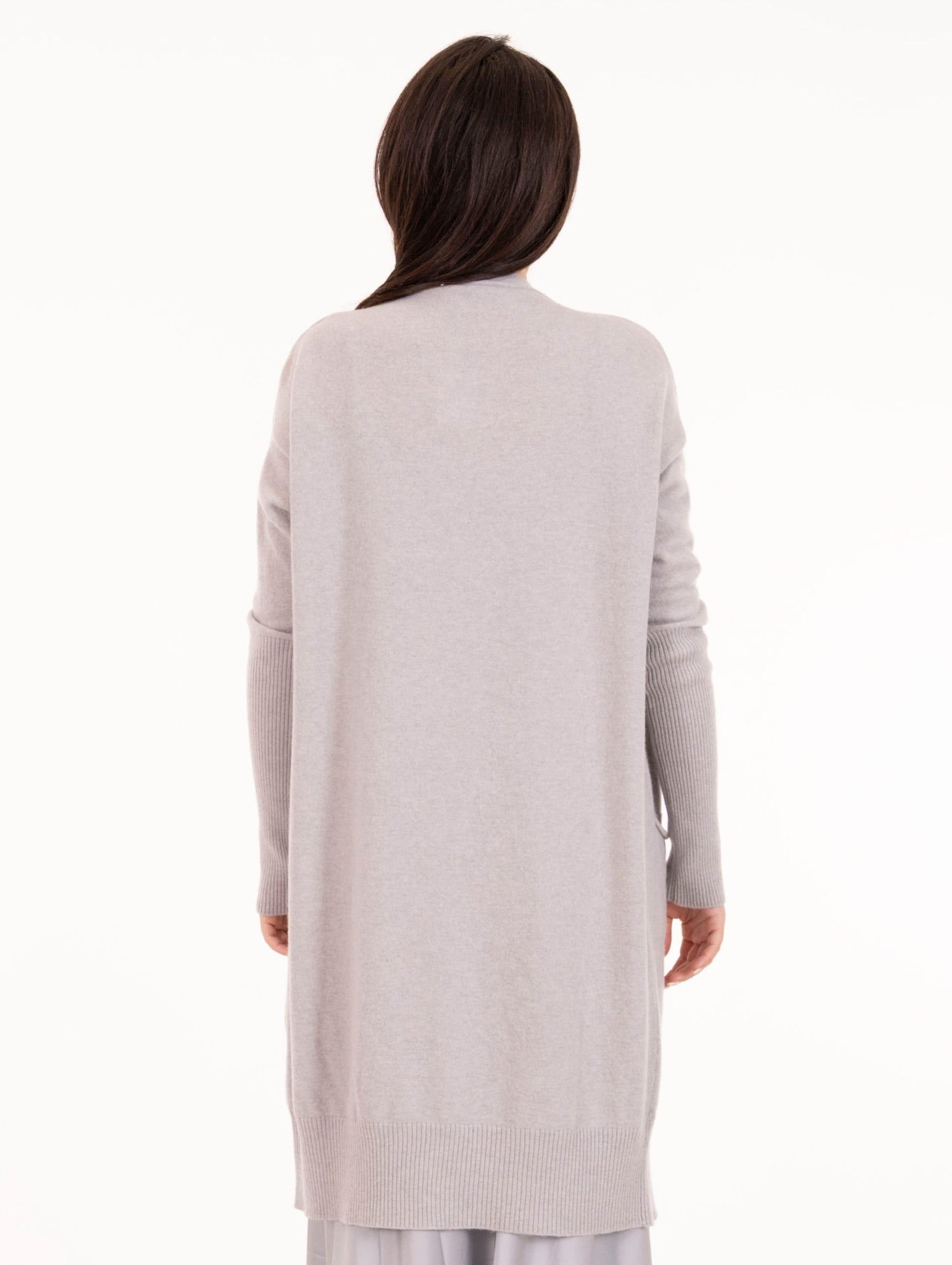 Cardigan Daniele Fiesoli in Lana e Cachemire Ghiaccio 316410 Daniele Fiesoli