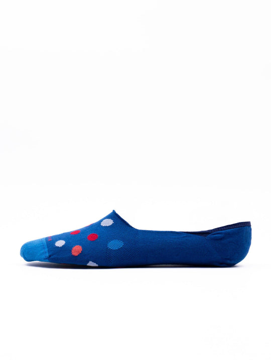 Fantasmini Marcoliani Invisible Touch in Cotone a Pois Blu e Rosso