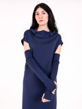 Armstulpen Alpha Studio aus reiner Wolle Blau
