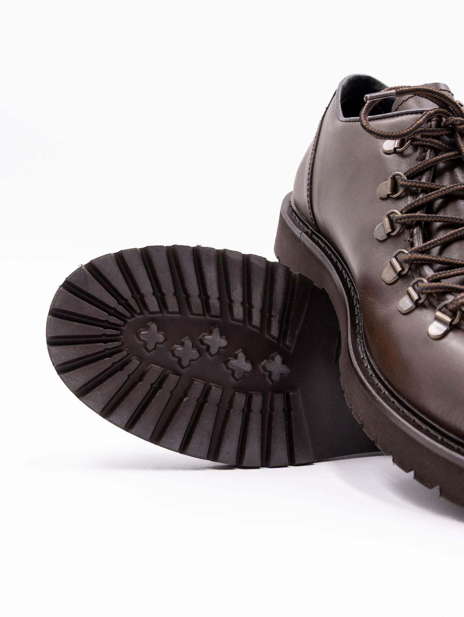 Stringata Merano Calf in Pelle Marrone MERANOCALFBRO Kjore Project