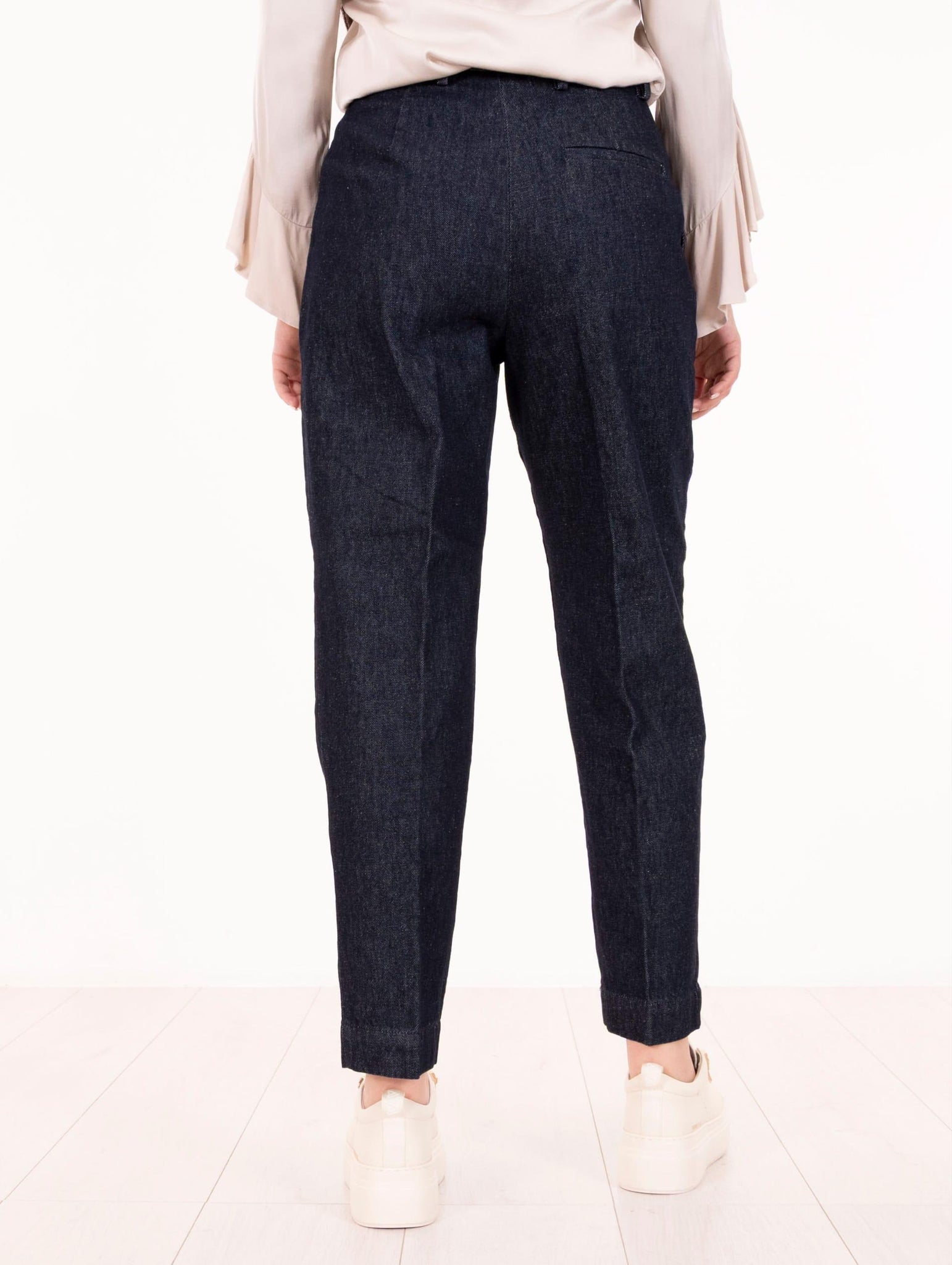 Pantalone Chino Maemi Roy Roger's in Denim Blu RND199D4020021C0999 Roy Roger's