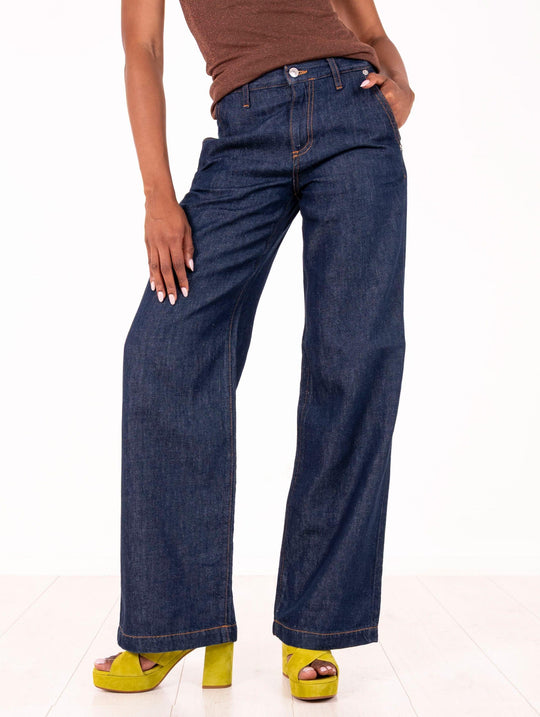 Jeans Emily Roy Roger's in Denim Scuro