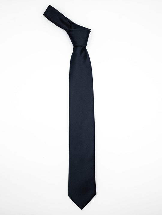 Zeremonie-Krawatte Luigi Bianchi Mantova Blau