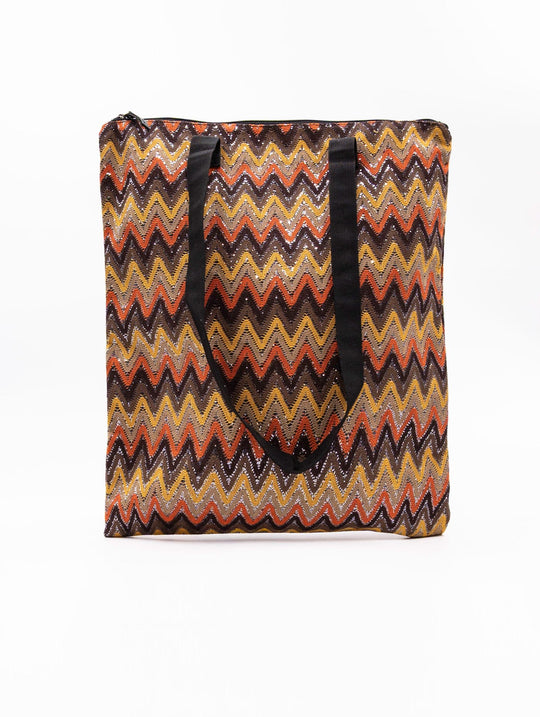 Shopping Zip L'aura Chevron