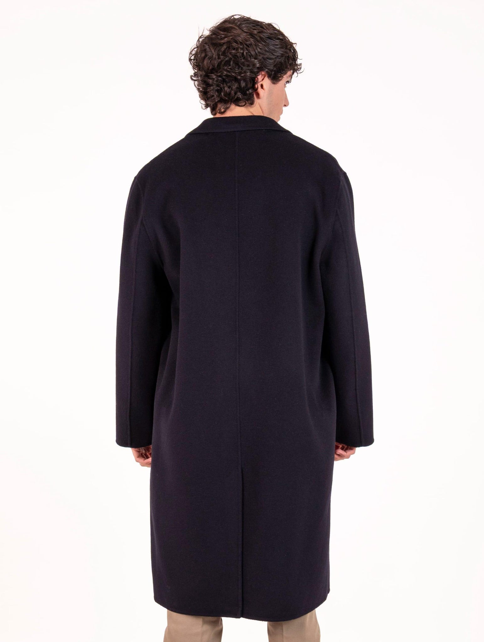 Cappotto Il Paltò in Lana Blu B51PUCAMEDOU205 Il Paltò