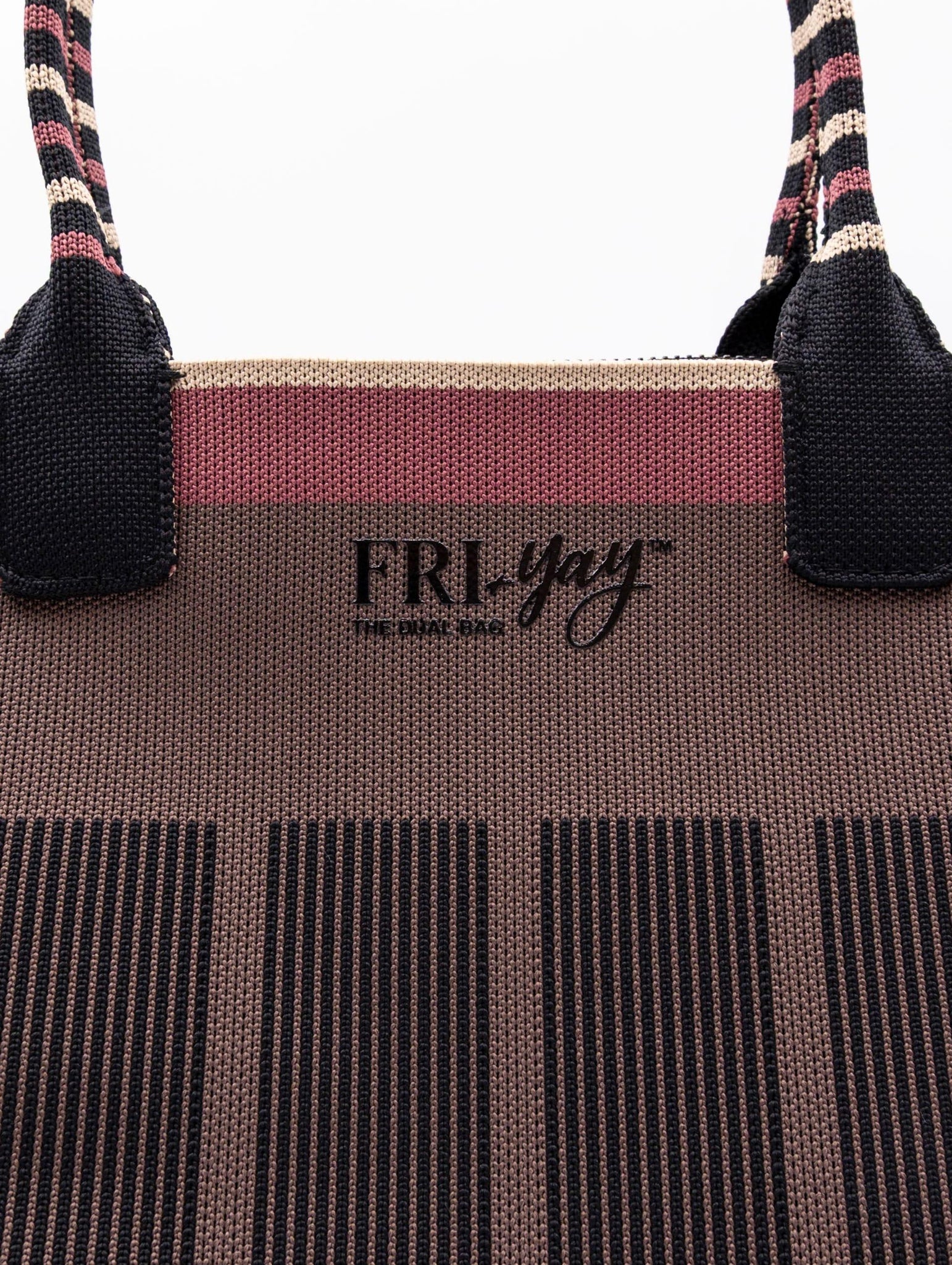 Borsa Marta Fri-yay in Maglia Marrone e Ciliegia FM_1206RIPS Fri-Yay
