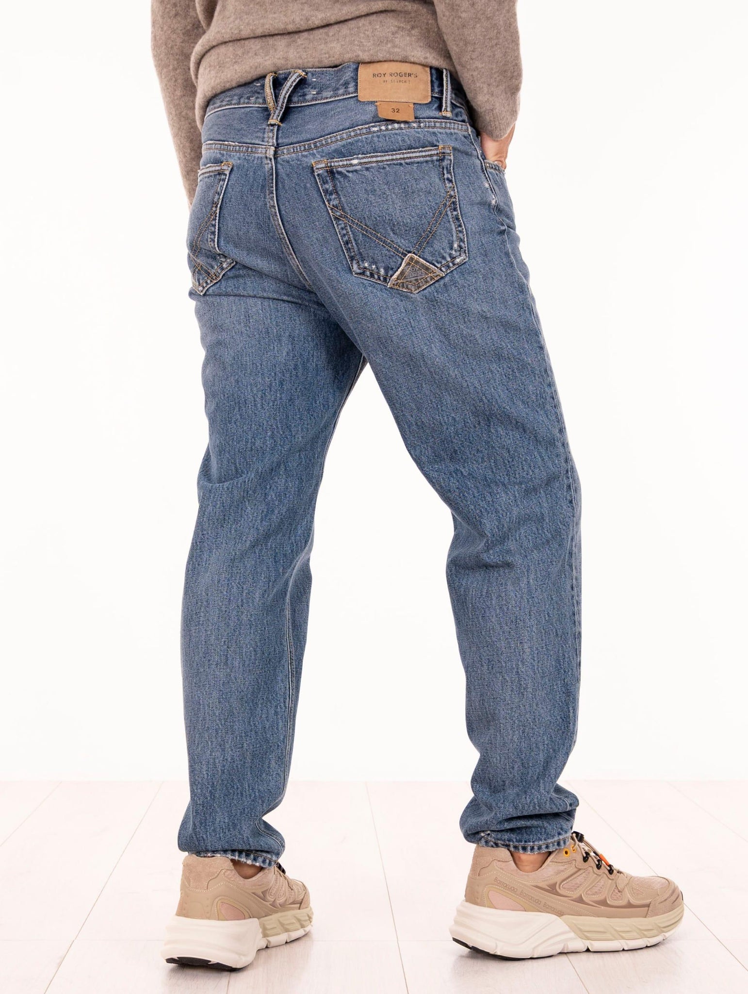 Jeans Roy Roger's Re-Search Davis Denim Chiaro RSC002D7173082C0999 Roy Roger's