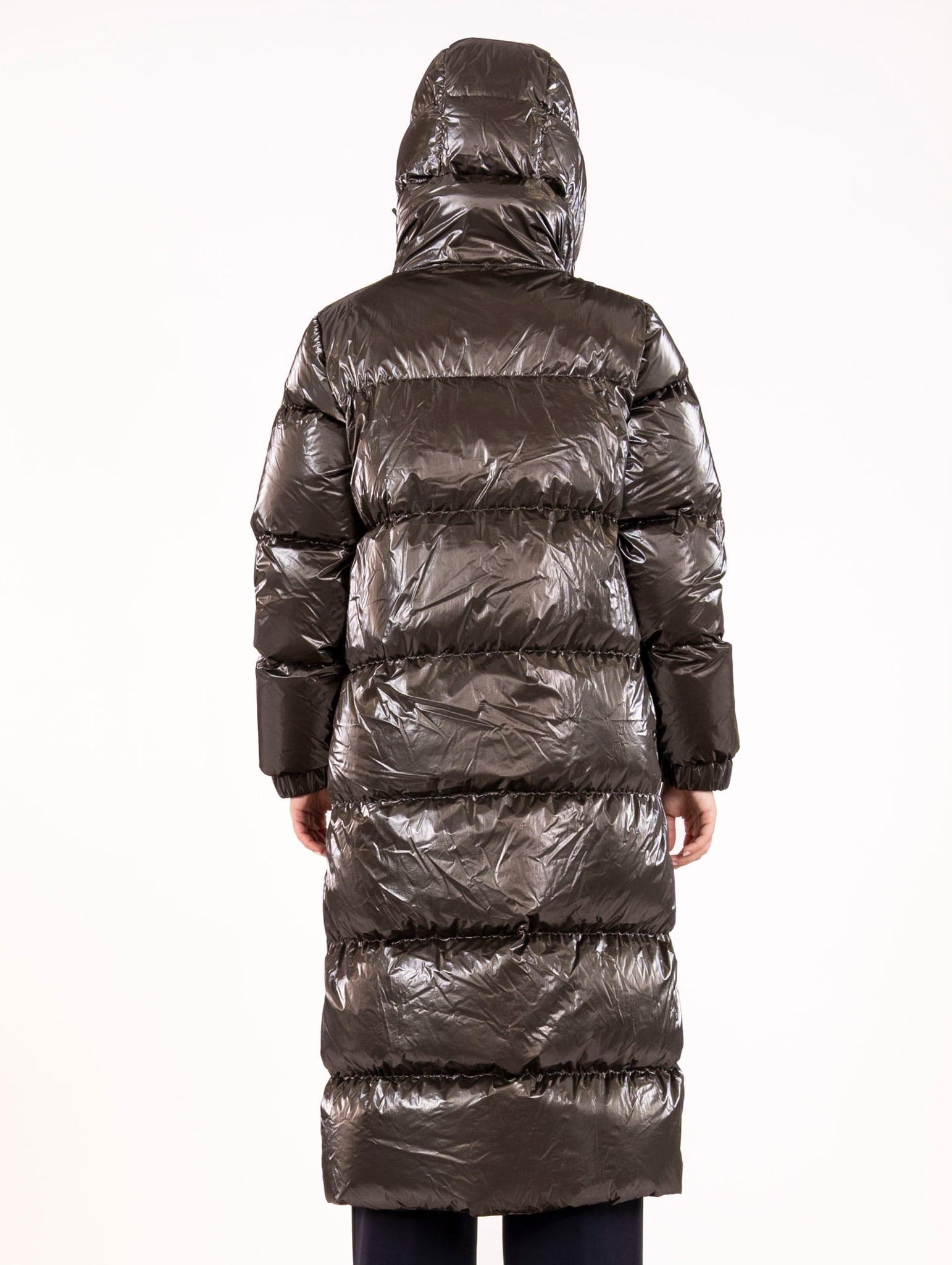 Piumino Ruenne K-Way Nero Oliva K7136LWB38 K-Way