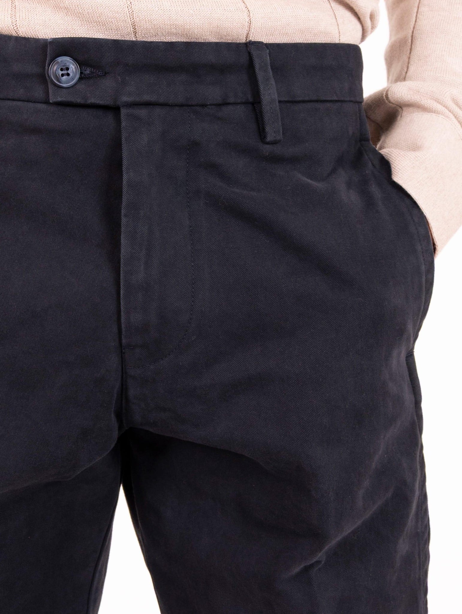 Pantalone Re-Hash in Cotone Blu P7012355ORBLSC Re-Hash